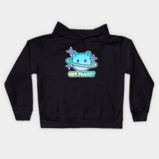 Cat planet Kids Hoodie